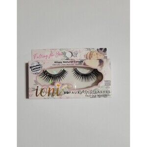 Ioni Falling For You Love Story Rhinestone Lash Wispy Natural Cateye Falsies